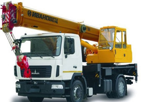Автокран Ивановец 16 тонн Автокран Івановець 16 тонн