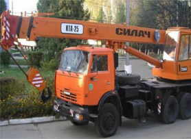 Автокран Силач КТА 25 тонн