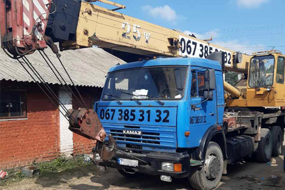 Оренда автокранів