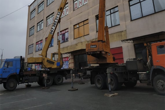 Послуги автокрана в Києві